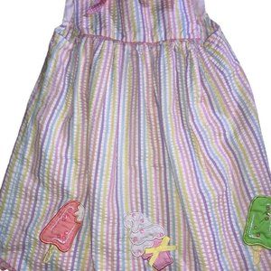 Girls 3T Light Weight Summer Dress Popsicles,  Ice Cream